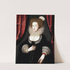 Portrait of Mary Radclyffe (circa 1610-1613) by William Larkin