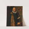 Portrait of Mattheus Augustijnsz Steyn, Councilor in the College of the Admiralty of the Northern Quarter in Dokkum by Pieter Pietersz.