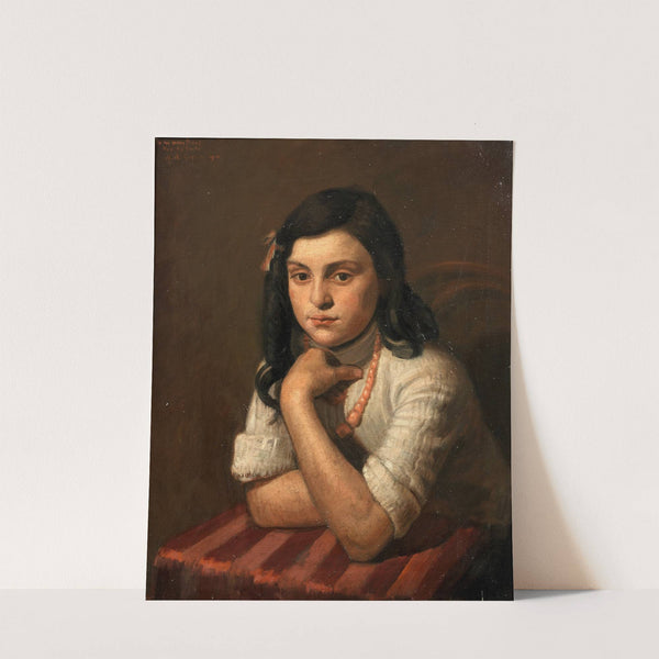 Portrait of May Berlinsky (1910) by Mark Gertler