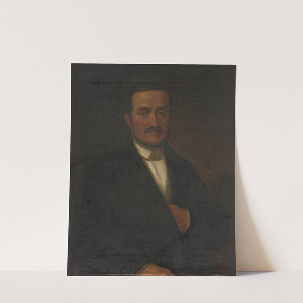 Portrait of Melchior Trescher (1866) by Georg Balder