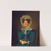 Portrait of Mette Sophie Fuglsang. The artist&#039;s aunt by Wilhelm Bendz