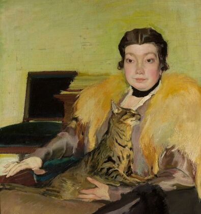 Portrait of Michalina Krzyżanowska,the artist’s wife