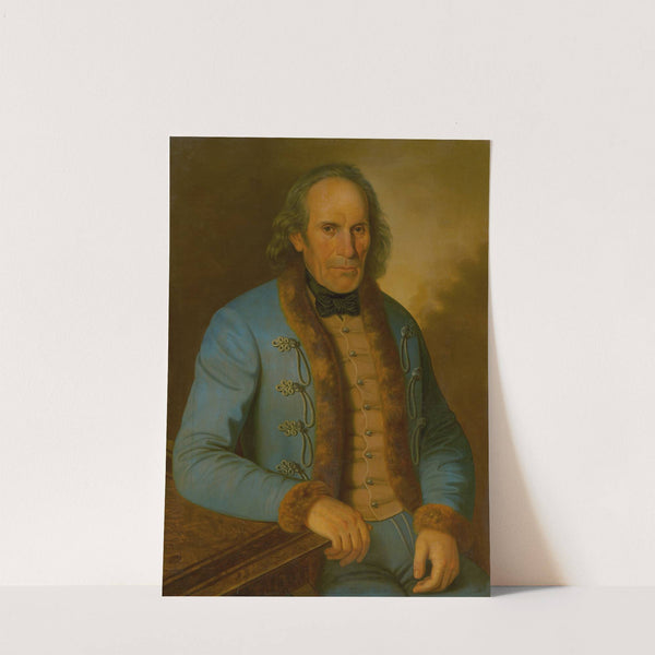 Portrait of miller Ján Hodž (1854–1858) by Peter Michal Bohúň