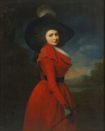 Portrait Of Miss Elizabeth Jemima Blake