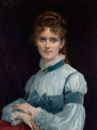 Portrait of Miss Fanny Clapp (1881)