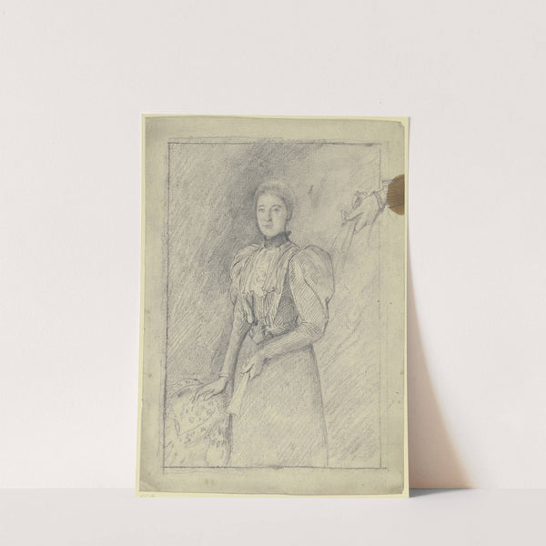 Portrait of Miss Martin by Otto Scholderer