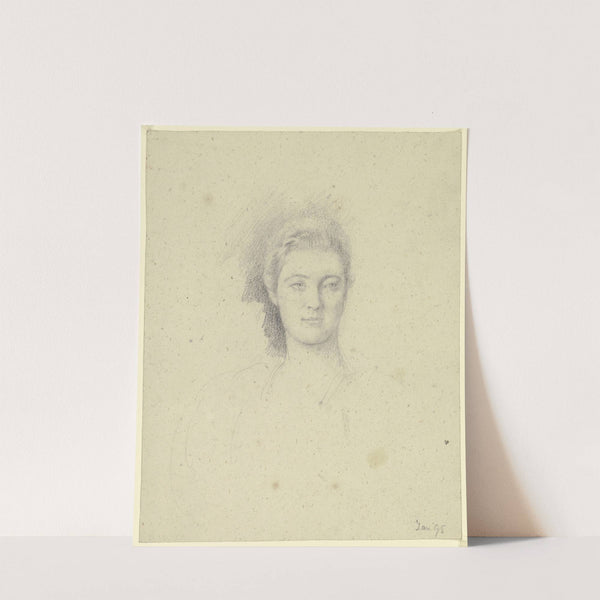 Portrait of Miss Martin by Otto Scholderer