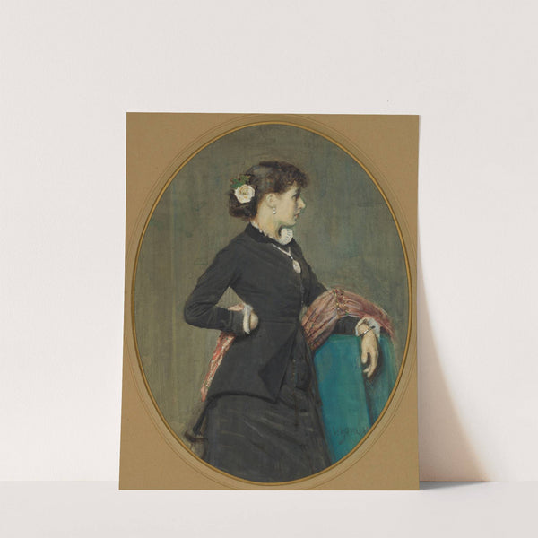 Portrait of Miss Nyström (1880) by Anders Zorn
