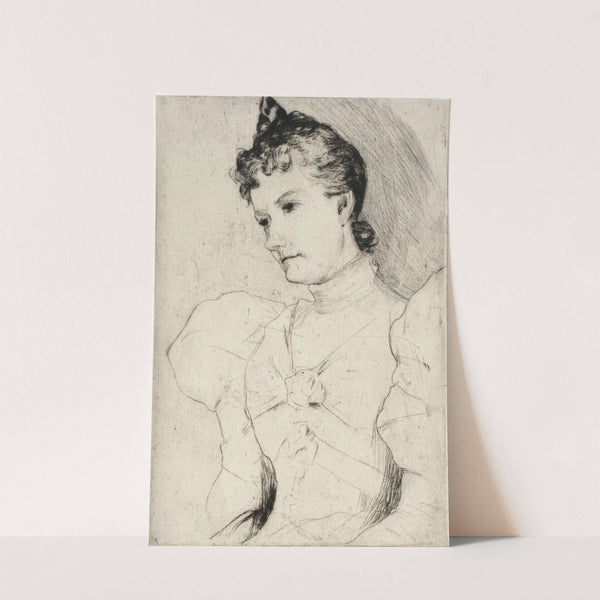 Portrait of Miss Ross (ca. 1887-1893) by Julian Alden Weir