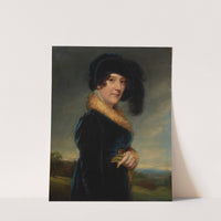 Portrait of Miss Smythson, Actress of Drury Lane by Samuel Drummond
