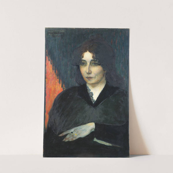 Portrait of Mme Huot by Olof Sager-Nelson