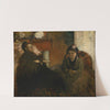 Portrait of Mme. Lisle and Mme Loubens (1866-70) by Edgar Degas