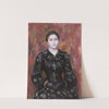Portrait of Mme. Paulin by Pierre-Auguste Renoir