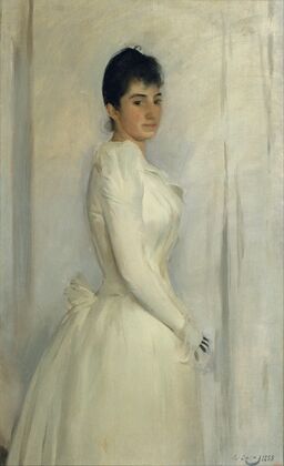 Portrait Of Montserrat Carbó (1888)
