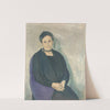 Portrait of Mother by Július Schubert
