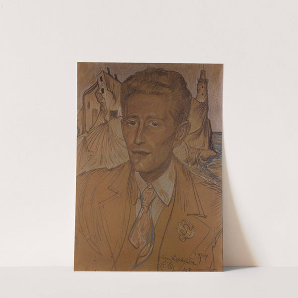 Portrait of Mr. Grossmann by Stanisław Ignacy Witkiewicz