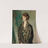 Portrait of Mrs Charles Romer-Williams, wearing a jade pendant by Ambrose McEvoy