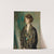 Portrait of Mrs Charles Romer-Williams, wearing a jade pendant by Ambrose McEvoy