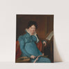 Portrait Of mrs. Edward Scheener by Jacques-Laurent Agasse