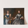 Portrait Of Mrs. Finch With Her Son And Daughter by Enoch Seeman