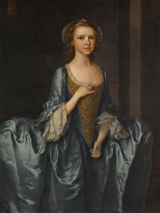 Portrait Of Mrs. Hibbert, When A Girl