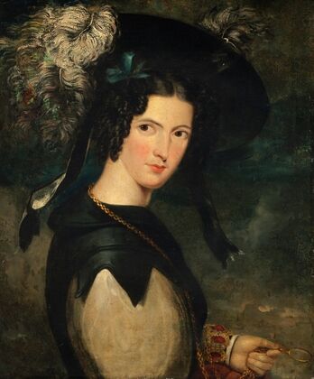Portrait of Mrs John O’ Keefe, Wife of the Artist — size preview