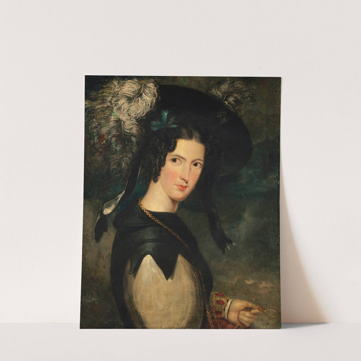Portrait of Mrs John O' Keefe, Wife of the Artist by John O'Keeffe