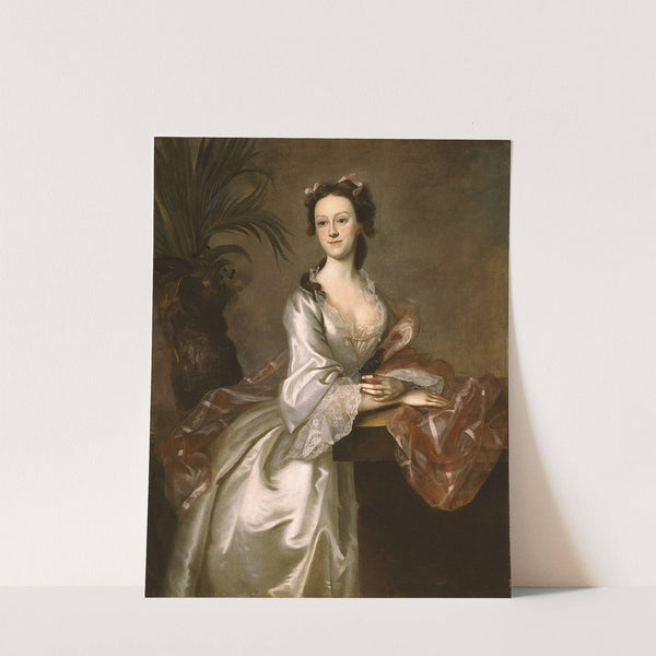 Portrait of Mrs. John Pigott by Joseph Blackburn