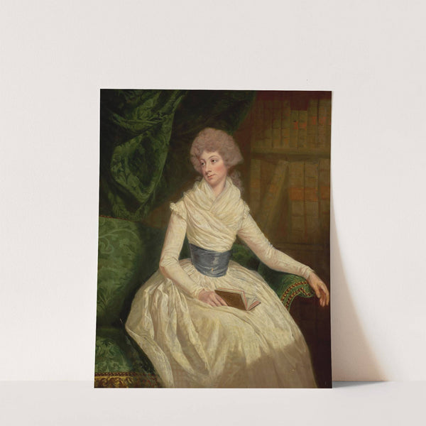 Portrait Of Mrs Maria Anne Penrudokke by Thomas Beach