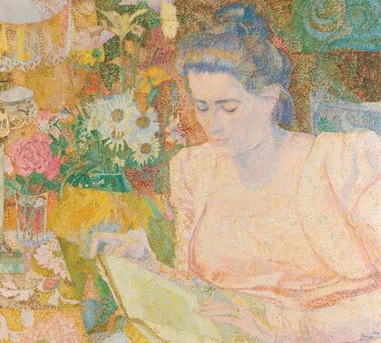 Portrait of Mrs Marie Jeannette de Lange (1900)