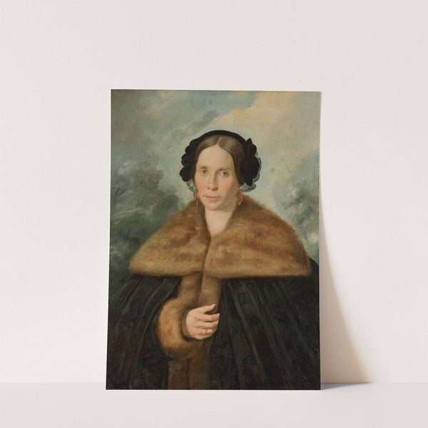 Portrait of Mrs. Rudowska by Feliks Pęczarski