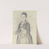 Portrait of Mrs Tom Plews by Otto Scholderer