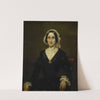 Portrait of Mrs. W.J.S. van Alphen, Baroness van Reede van Oudtshoorn by Raden Saleh