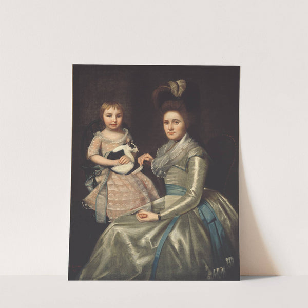 Portrait of Mrs. William Taylor by Ralph Earl