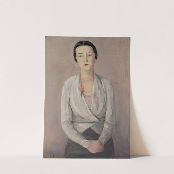 Portrait of Ms Bleszyńska (1934) by Leopold Gottlieb