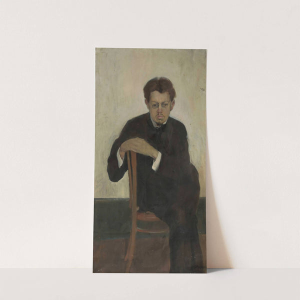 Portrait of musician Korolev by Stanisław Kuczborski