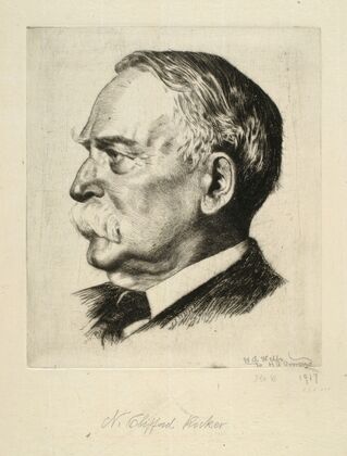 Portrait of N. Clifford Ricker