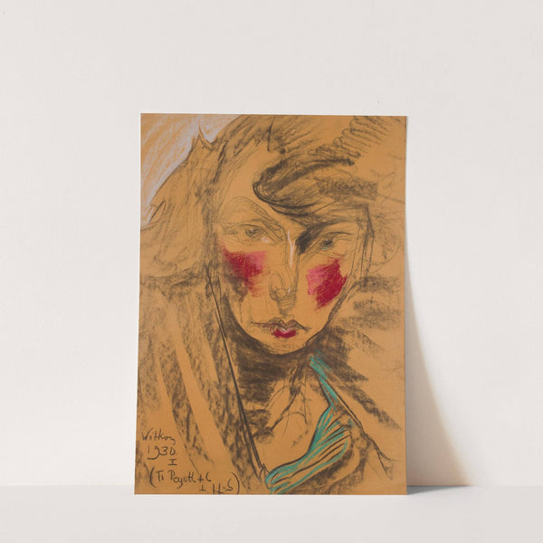 Portrait of Nena Stachurska (1930) by Stanisław Ignacy Witkiewicz