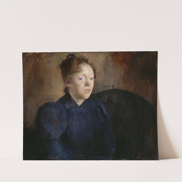 Portrait of Nenna Janson Nagel, b. Backer Lunde (1892) by Harriet Backer