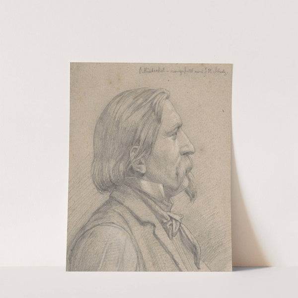 Portrait of O. Rietschel by J. H. Schulz