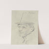Portrait of Osten. by Carl Hoff
