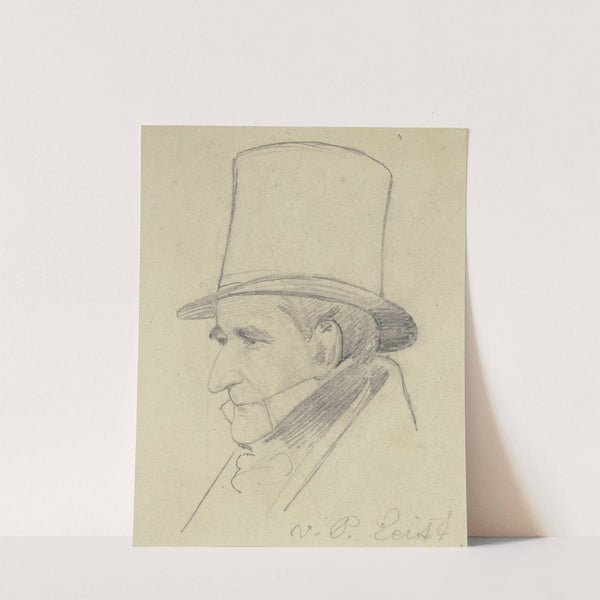 Portrait of P. Leist by Carl Hoff