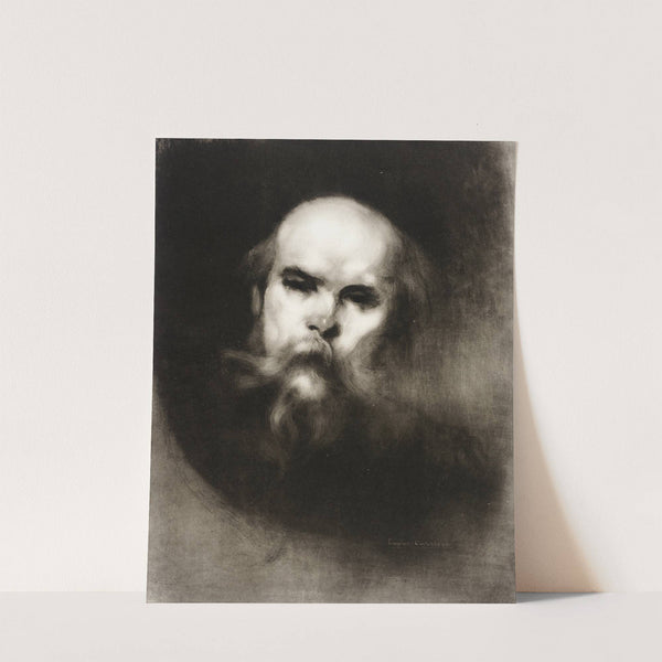 Portrait of Paul Verlaine (1896) by Eugène Carriere