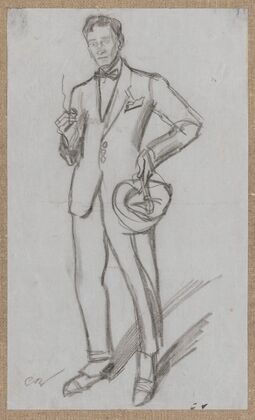 Portrait of pedagogue Leonid N. Potapov (1918)