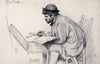 Portrait of Pere Ferran Painting