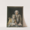 Portrait of Philippe Coypel and His Wife (1742) by Charles-Antoine Coypel