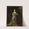 Portrait of Philippina Staunton, Wife of Roelof van Arkel (1632-1709), lord of Broeckhuijsen by Caspar Netscher