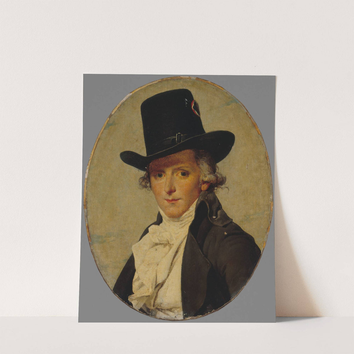 Portrait of Pierre Sériziat, David's brother-in-law by Jacques Louis David