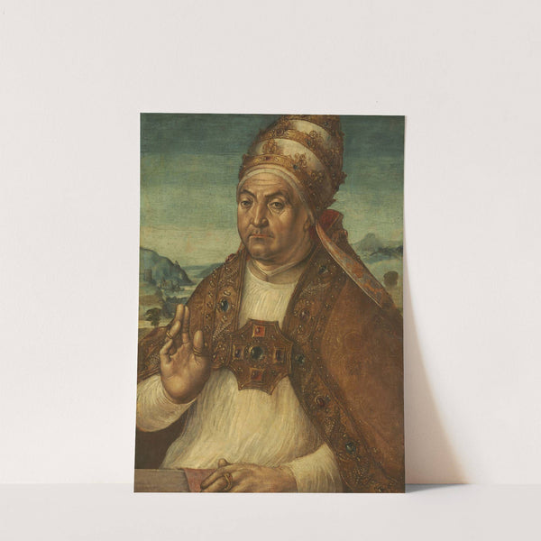 Portrait of Pope Sixtus IV della Rovere by Pedro Berruguete