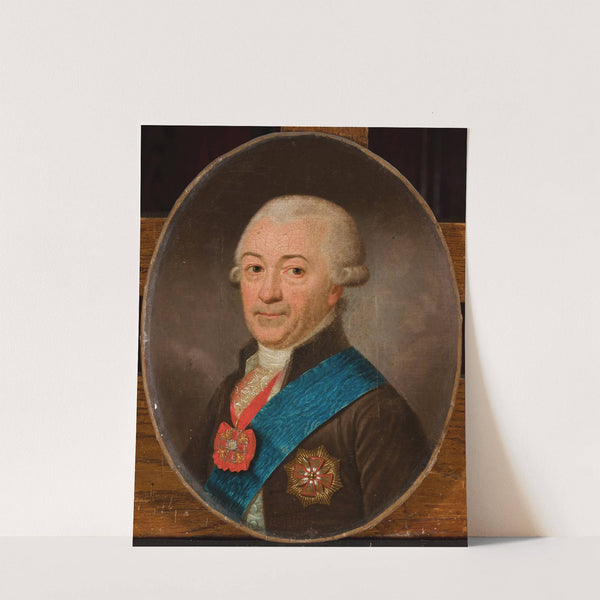 Portrait of Prince Michał Radziwiłł (1794) by Franz Niedermann